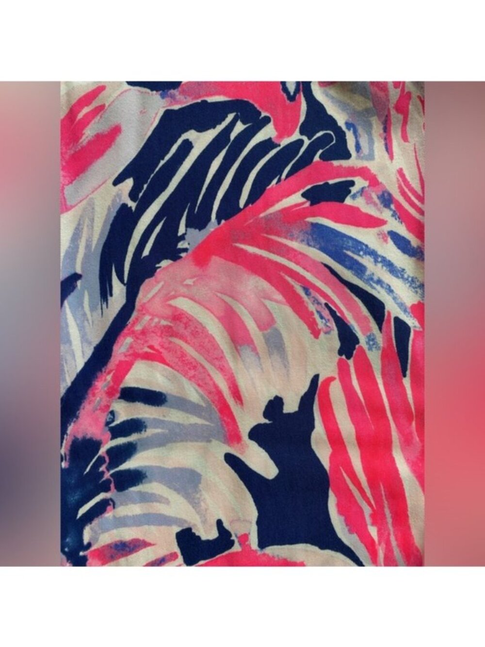 LILLY PULITZER True Blue Paradise Point Piper Pull On Pants Size Small - Picture 5 of 5